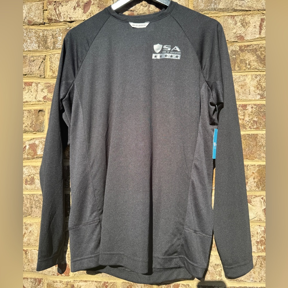 Fishing Shirt - Men's Long Sleeve Performance Tee - UV Protective Boat Shirt